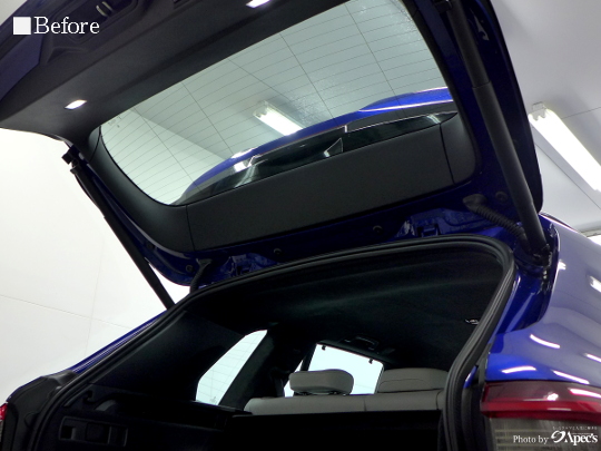 BMW X5　・リア7面 UV+スタンダードスモーク透過率15%