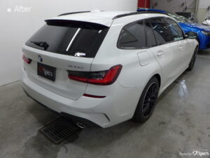 BMW3ツーリング北関東栃木県宇都宮市ピュアゴーストフィルム専門店