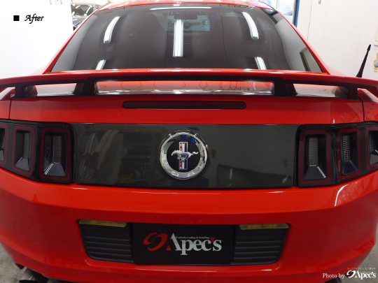 フォードマスタングBOSS302北関東栃木県群馬県茨城県埼玉県福島県輸入車 近くのカーフィルム専門店ウィンドウフィルムピュアゴースト専門店
