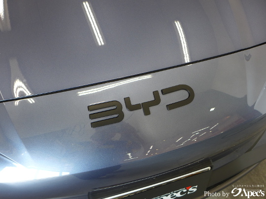 BYD　シ―ライオン７　断熱性カーフィルム施工